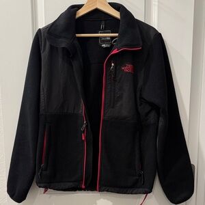 The North Face Black Jacket with Pink Details